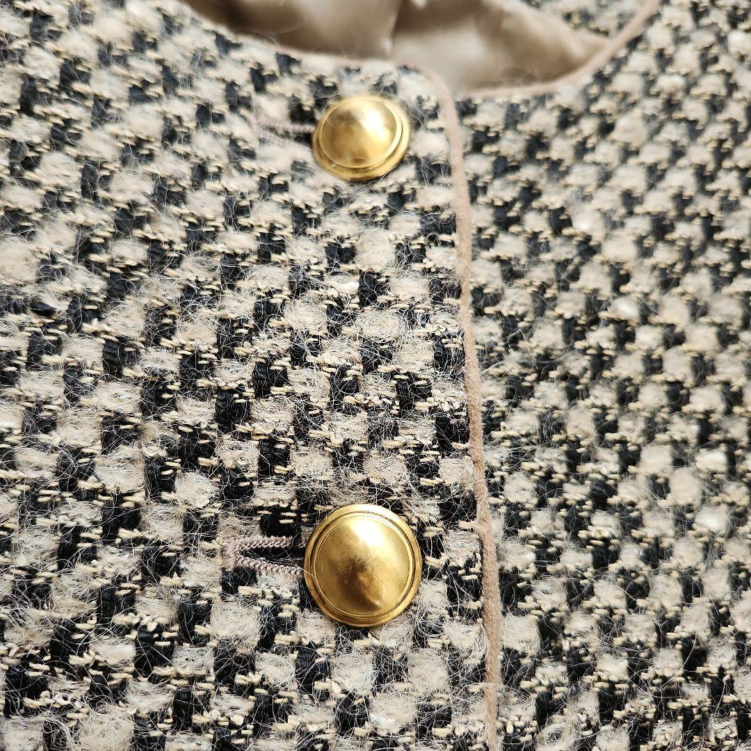 【美品】DEUXIÈME CLASSE チェック柄 テーラードジャケット