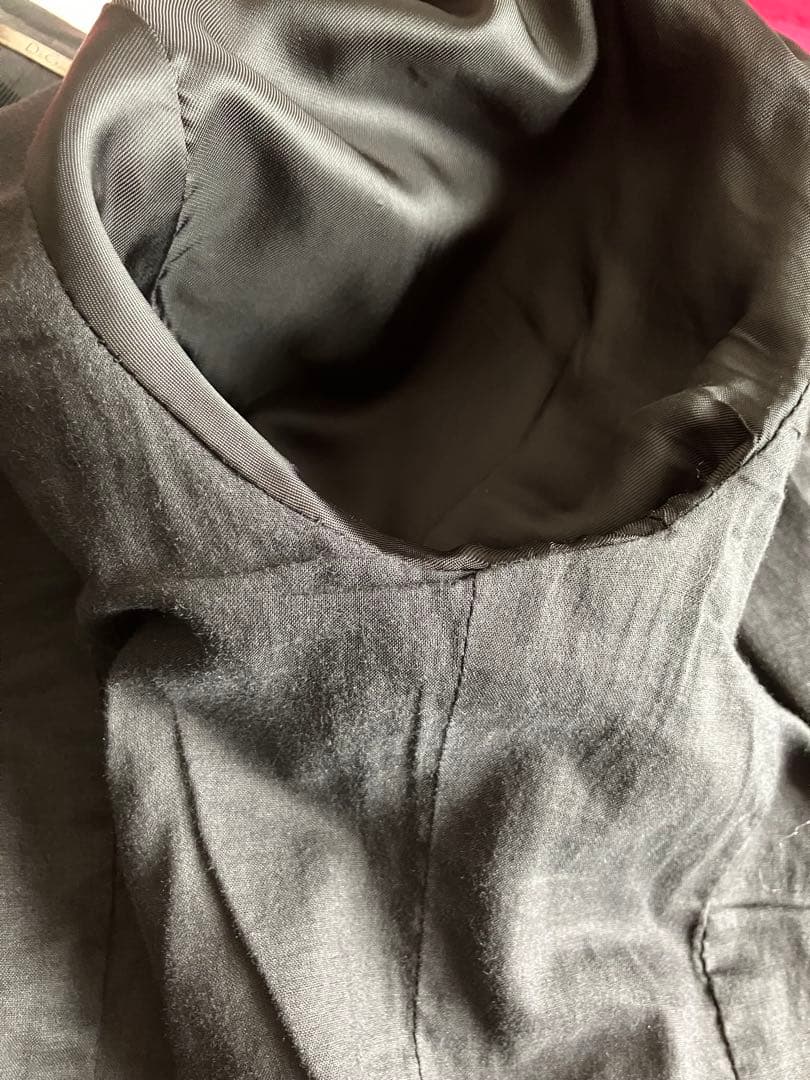 【希少美品】直営店購入品D&G ブラックレザーライダース 40サイズ