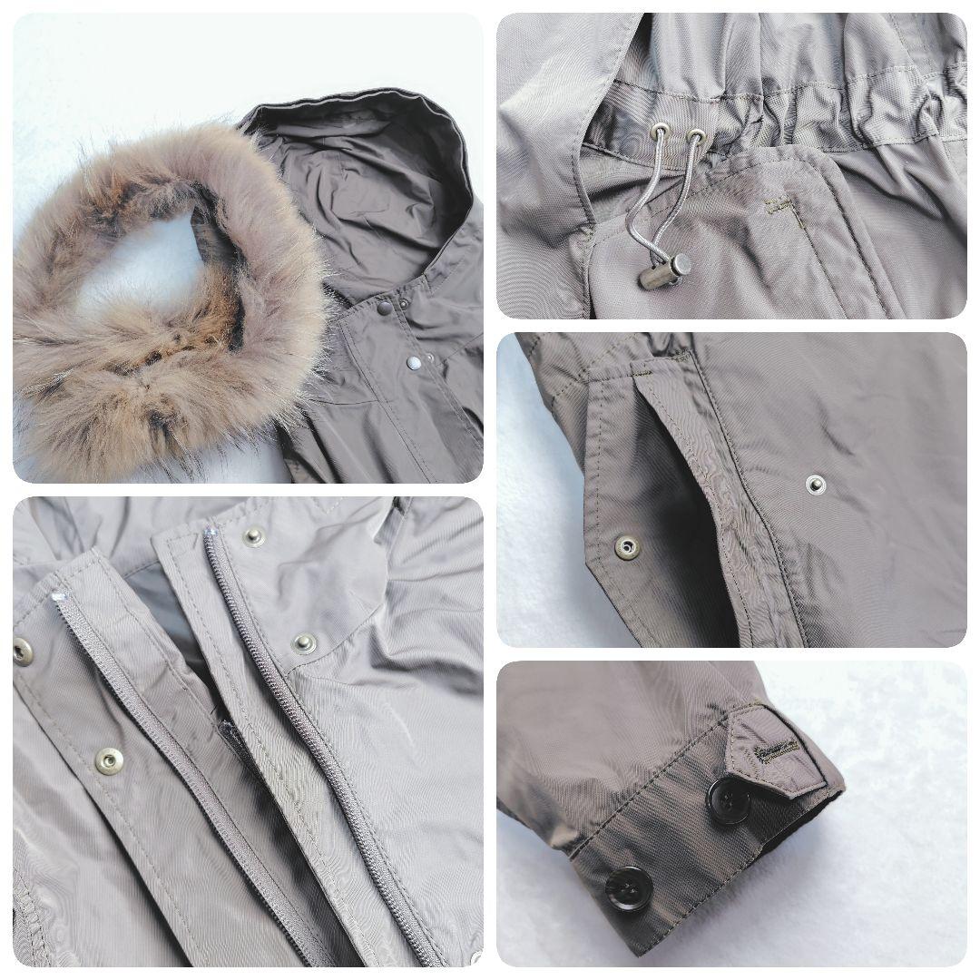 極美品✨洗える✼23区 マルチwayタフタダウンライナーコート 38 ブラウン系