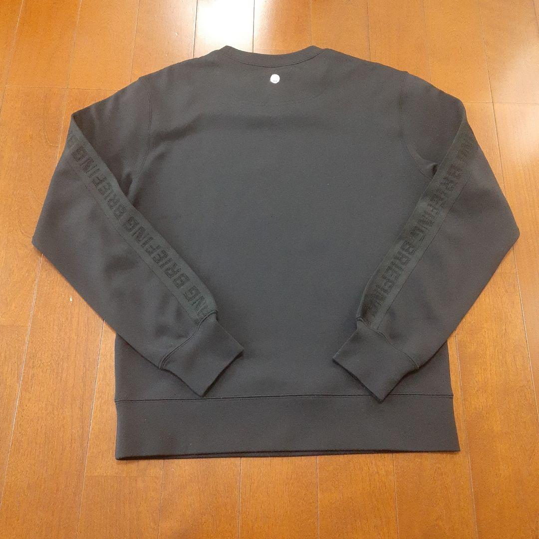 美品　BRIEFING ブラック スウェット トレーナーS