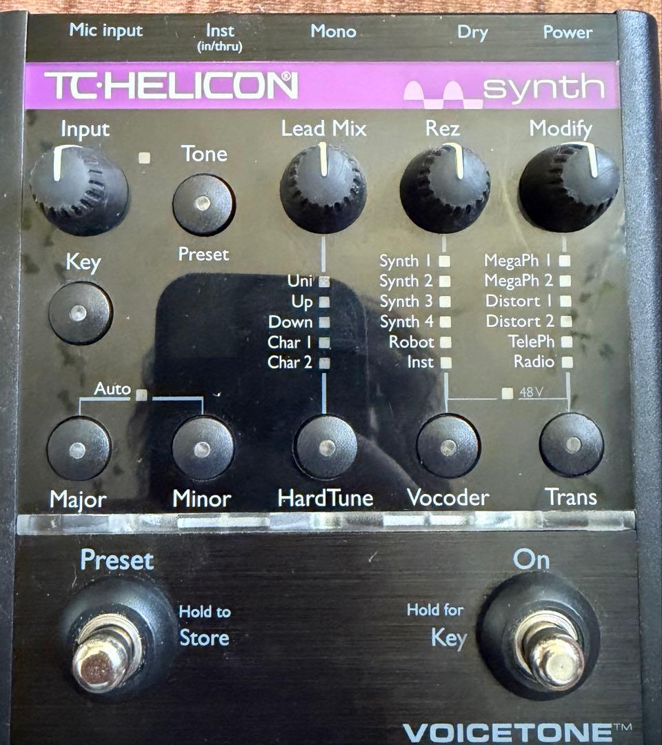 値下げ　希少　TC-Helicon VoiceTone Synth