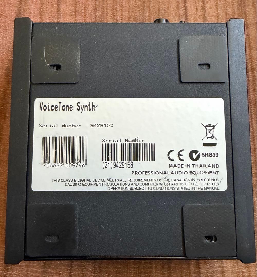 値下げ　希少　TC-Helicon VoiceTone Synth