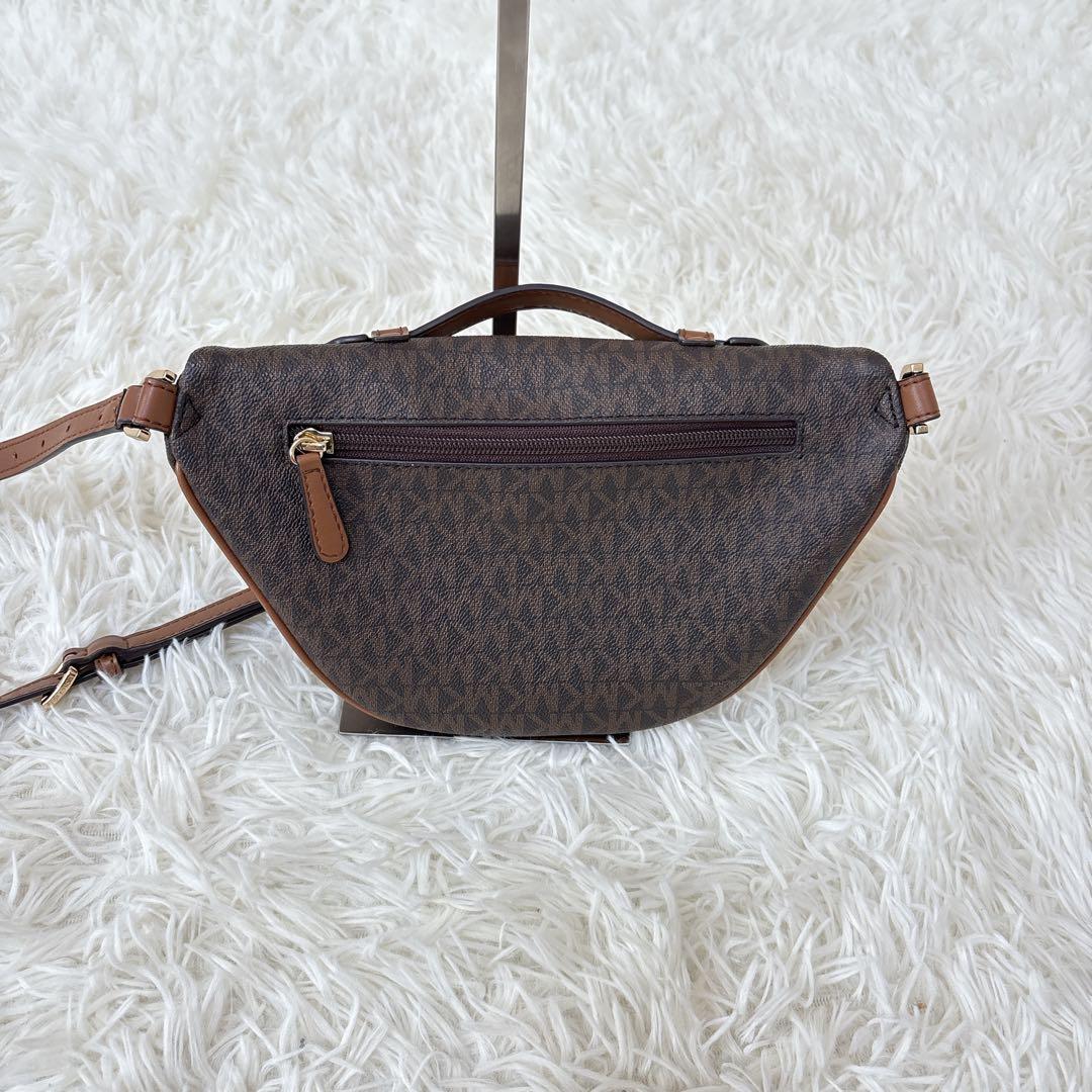 マイケルコース ウエストポーチ ブラウン系