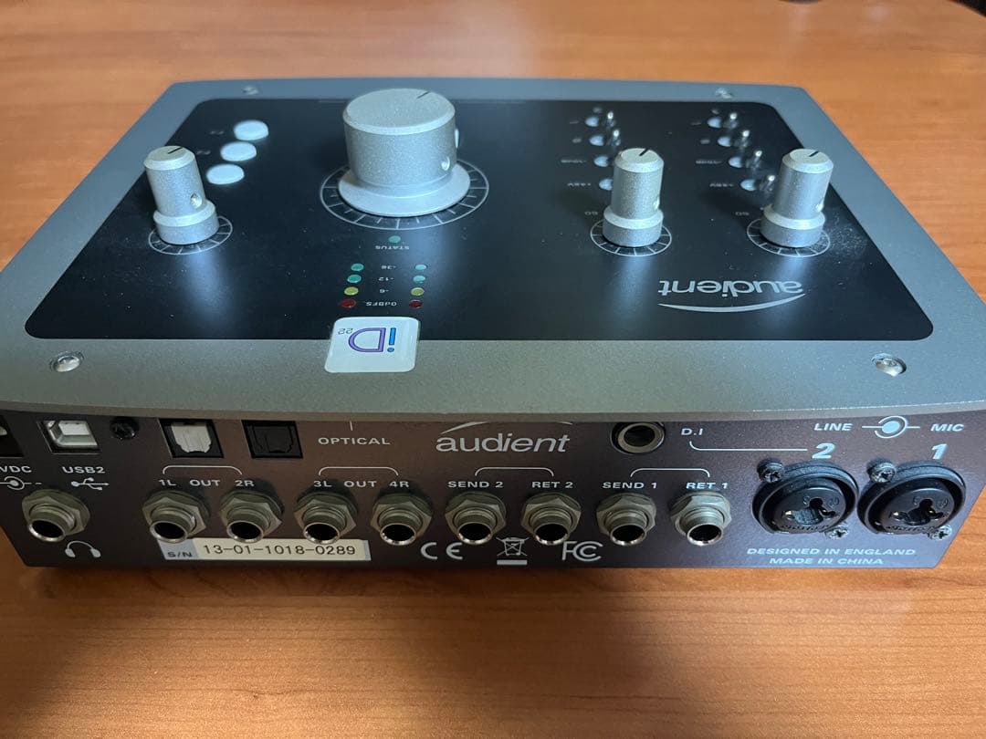 AUDIENT iD22 オーディオインターフェース