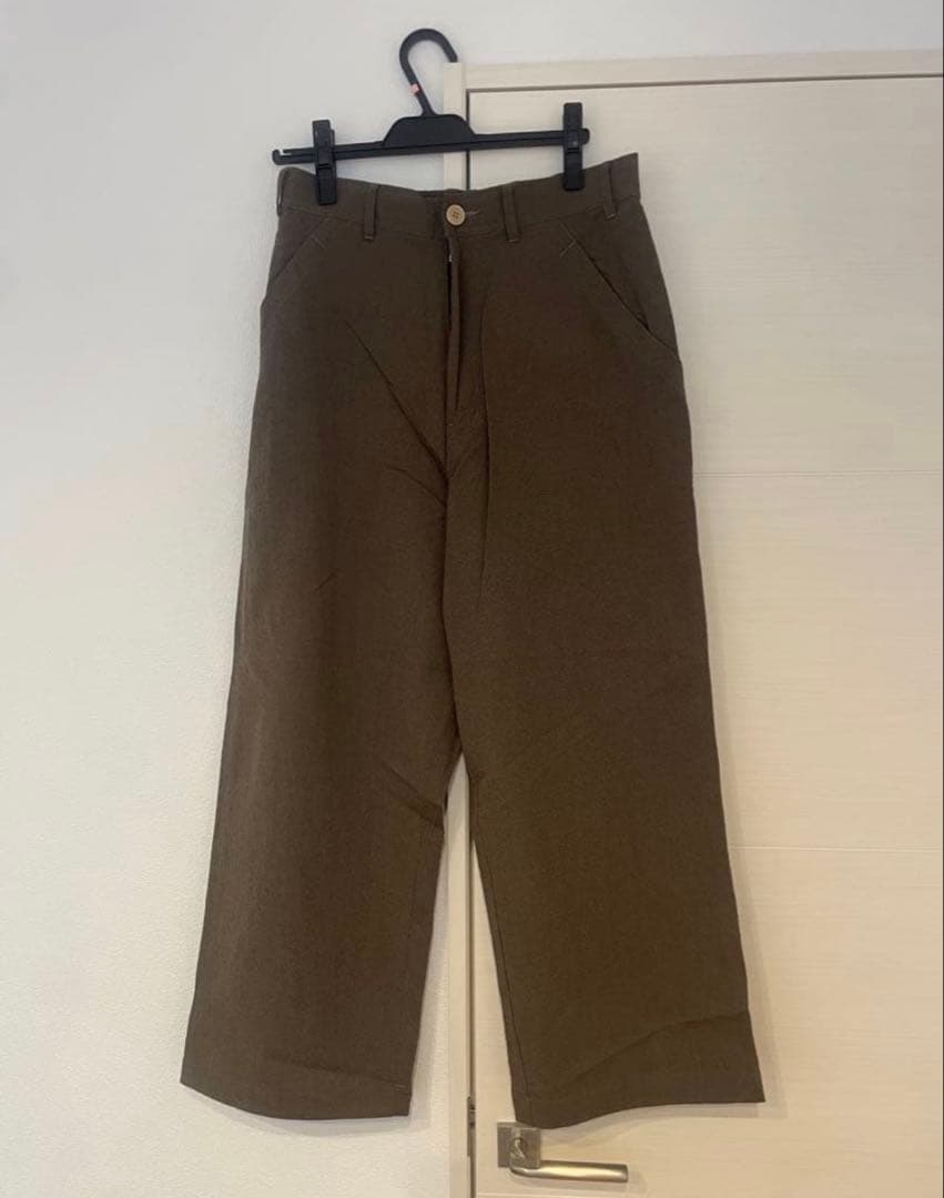 な*ら様 simply complicated UNEVEN WOOL TROU