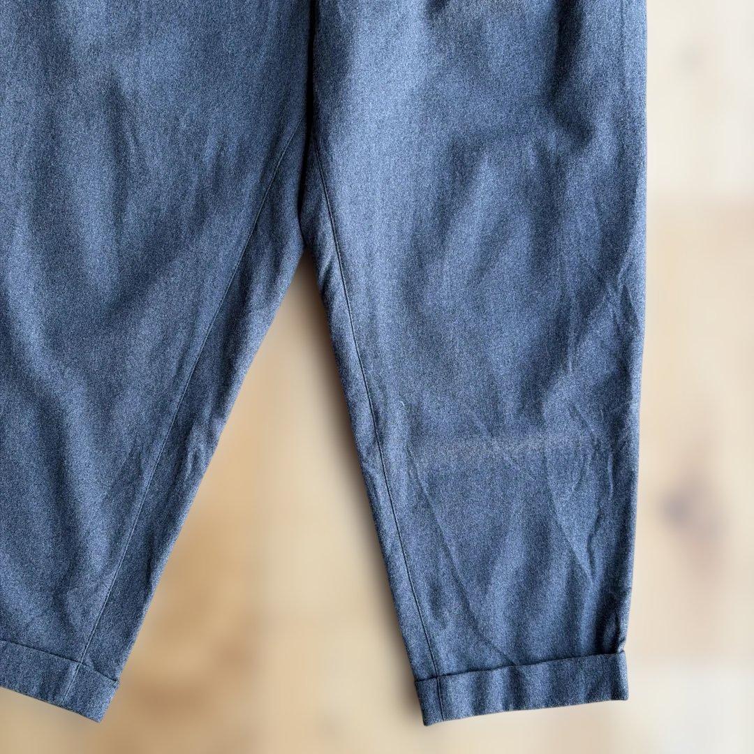 BEAMS PLUS ウール　トラウザーズ　（グレー）　S