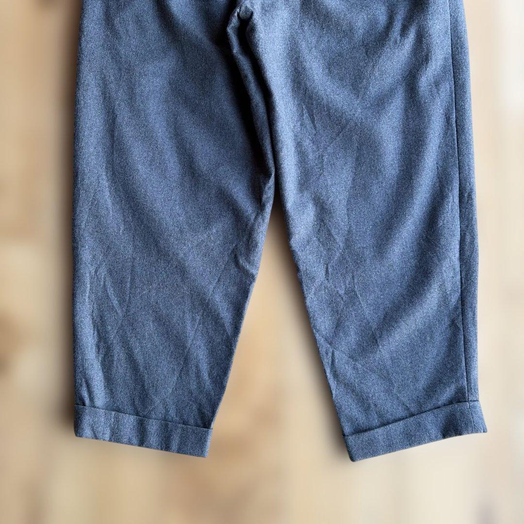 BEAMS PLUS ウール　トラウザーズ　（グレー）　S