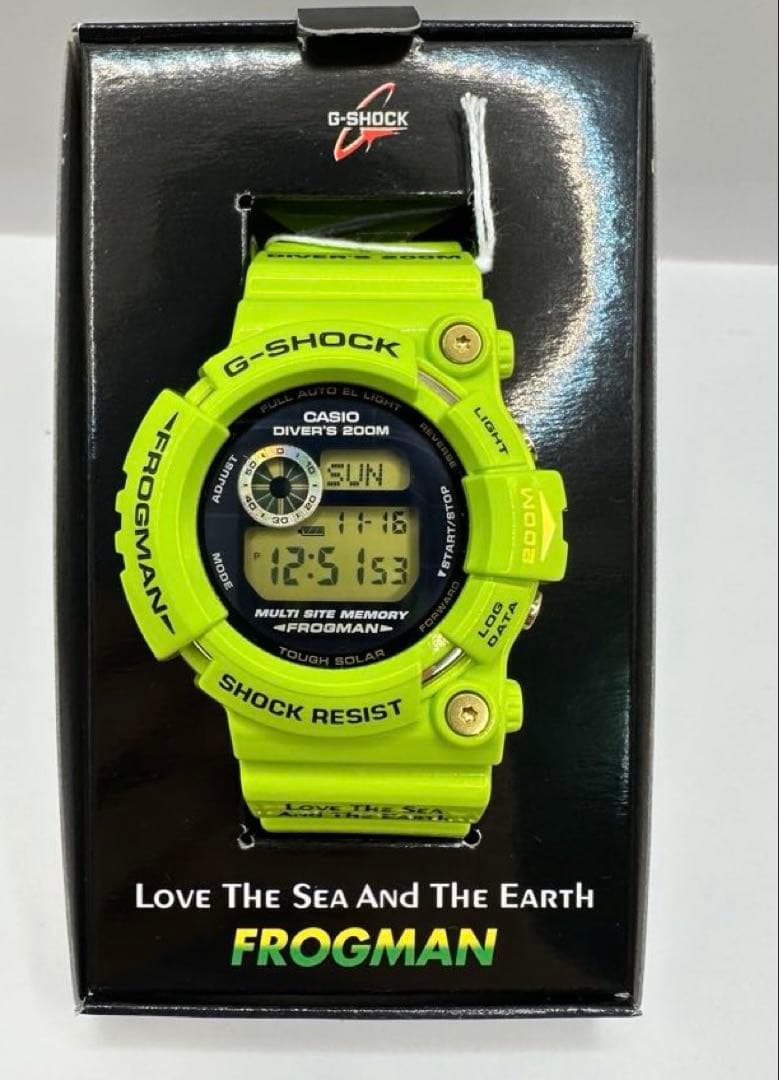 21時までセール　新品未使用G-SHOCK GW-200F フロッグマン