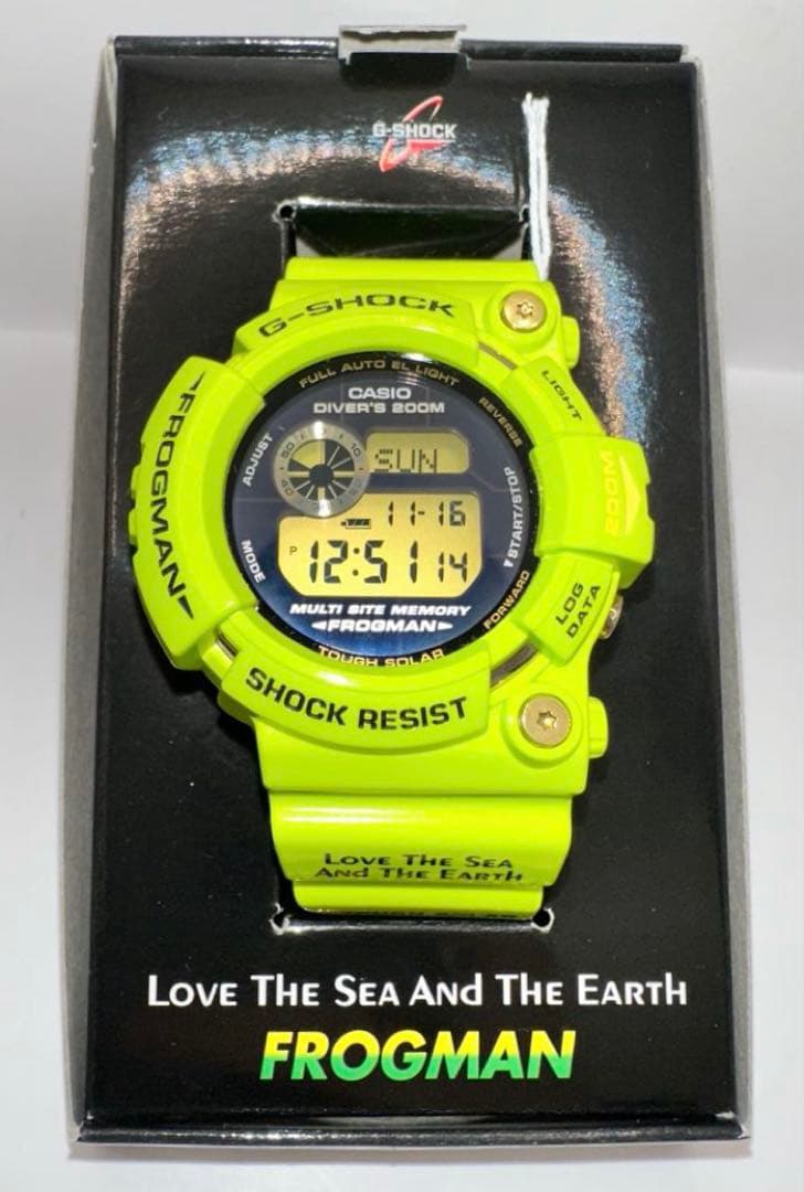 21時までセール　新品未使用G-SHOCK GW-200F フロッグマン