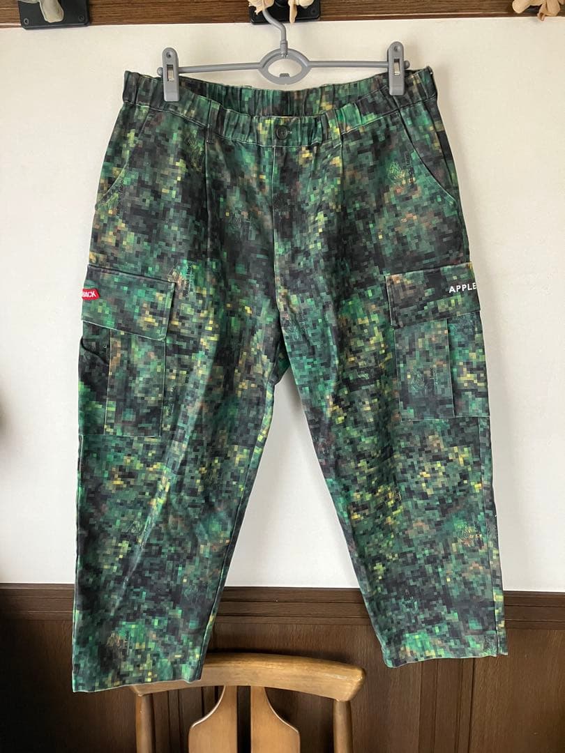 APPLEBUM ピクセルカモ カーゴパンツ L