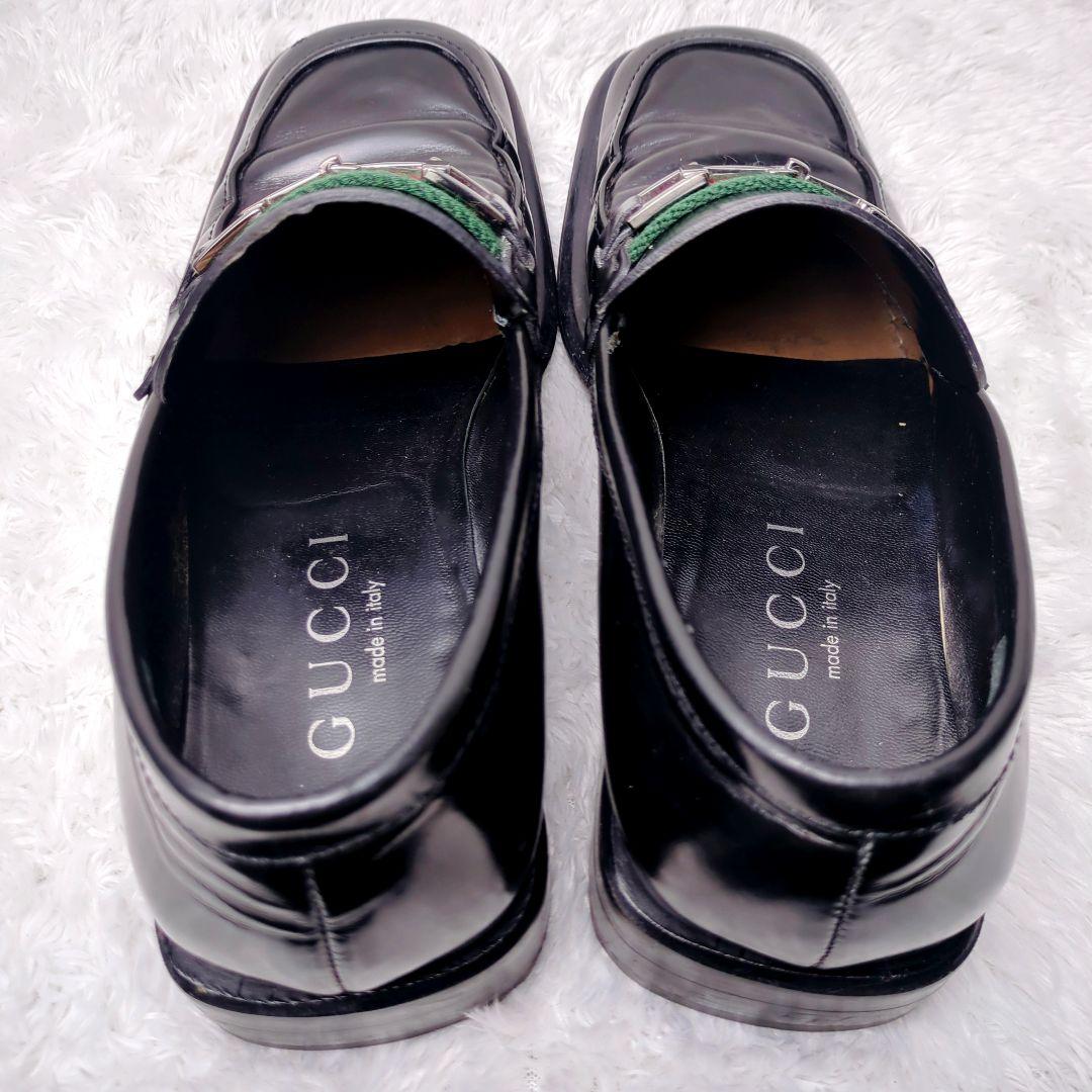 GUCCI シェリーライン ホースビット ローファー　ドレスシューズ