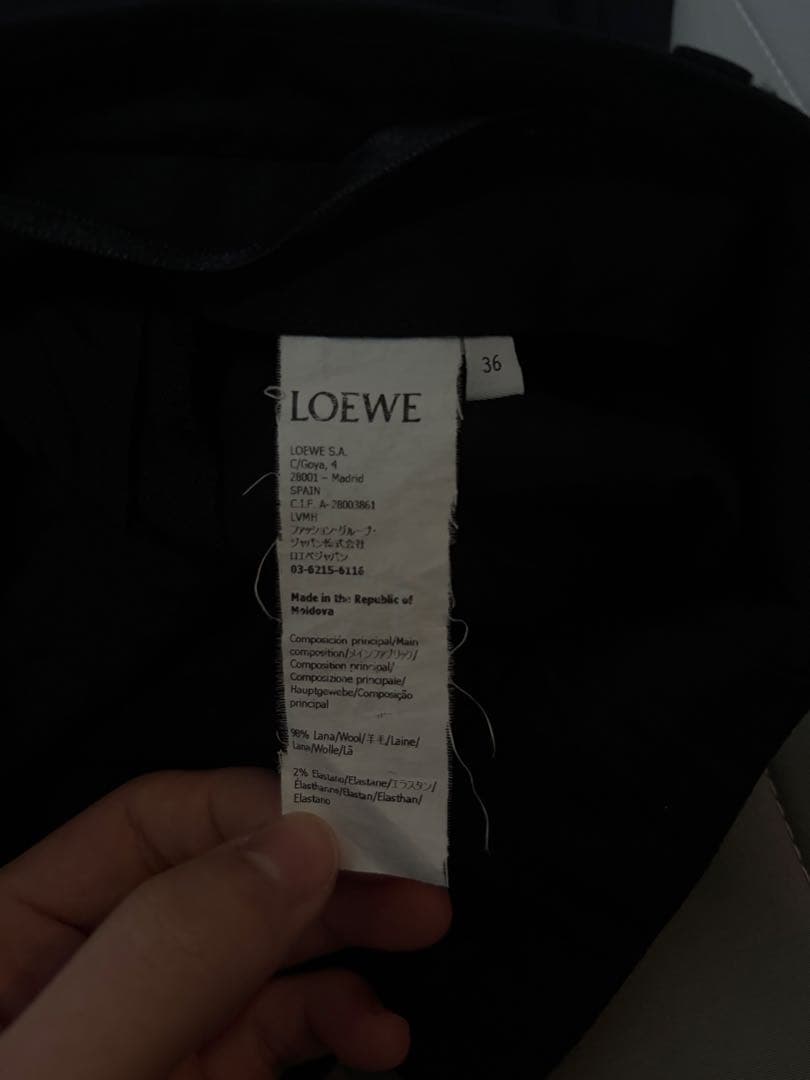 【専用】LOEWE wide straight slacks