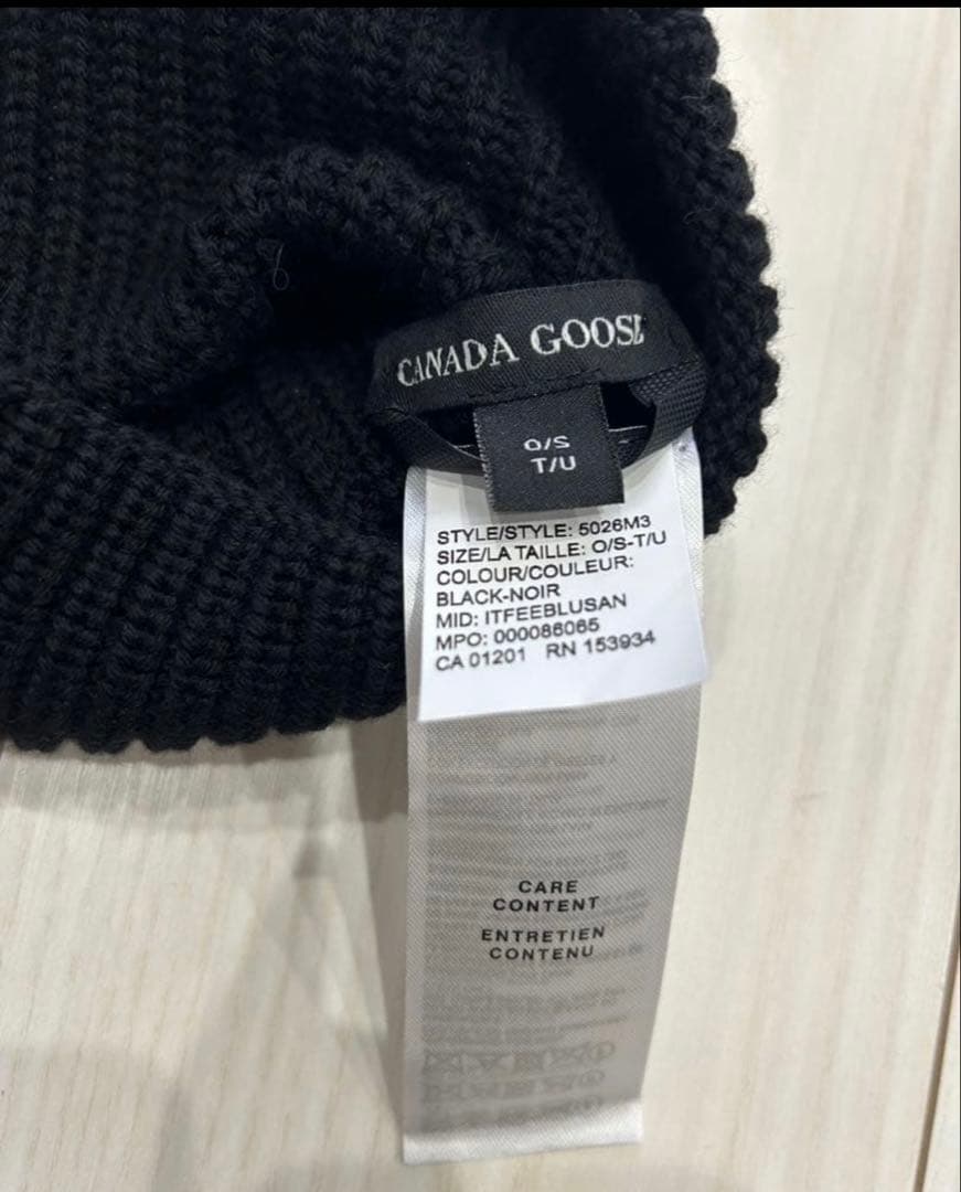   ブラック ニット帽