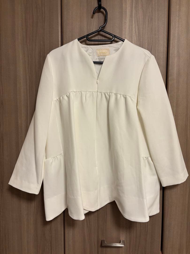 bitnabi　ビンナビ　美人トップス　ホワイト　M