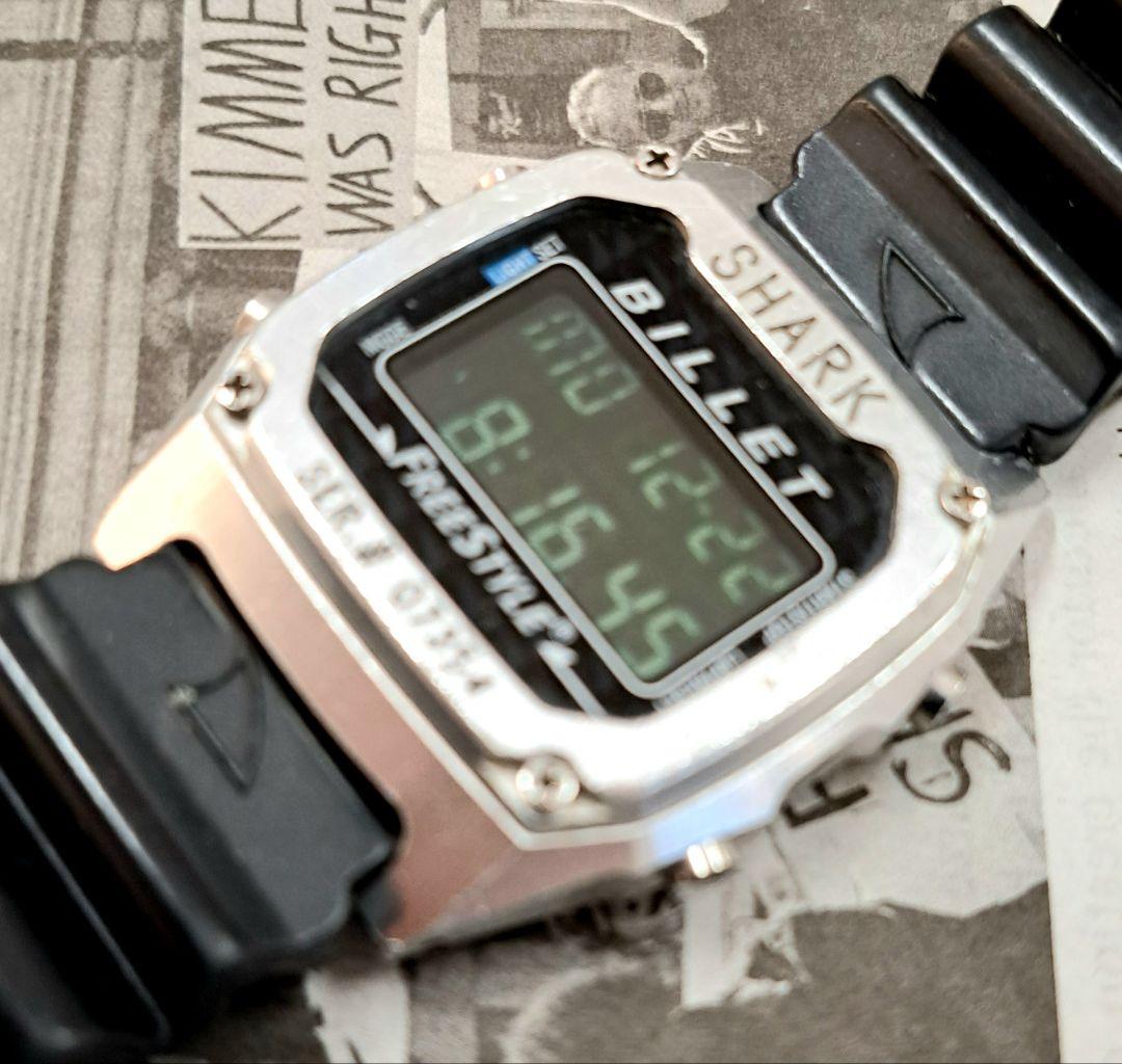 レア SHARK シャーク　BILLET ビレット　フリースタイル　腕時計
