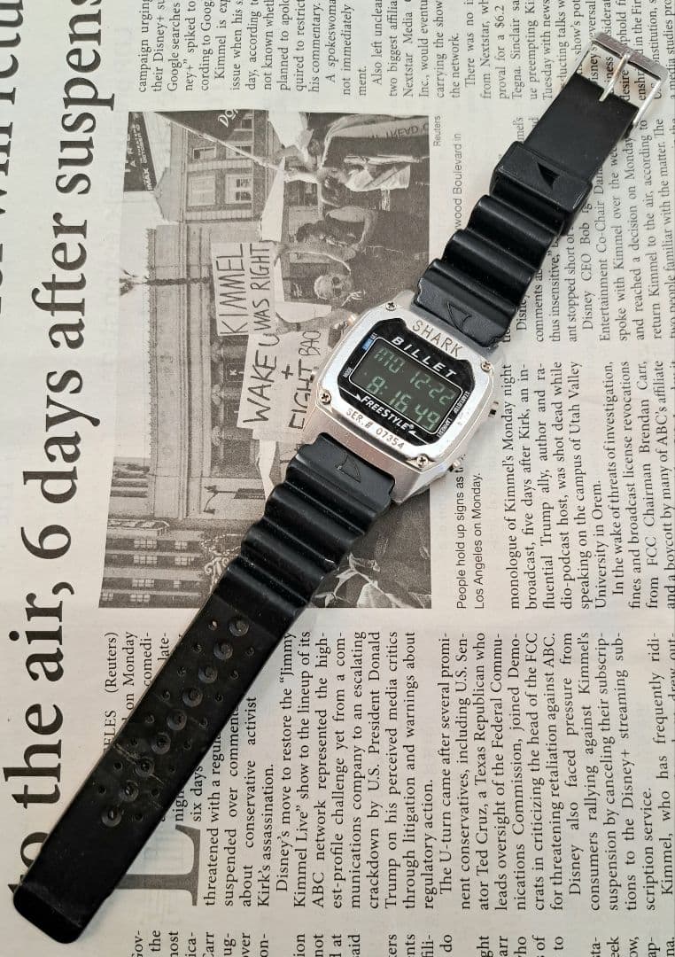 レア SHARK シャーク　BILLET ビレット　フリースタイル　腕時計