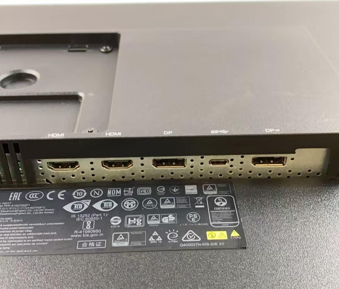 Lenovo ThinkVision P27q-10 27インチ/QHD/IPS