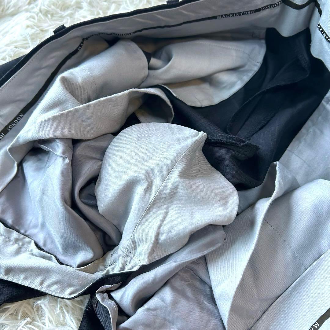 希少　マッキントッシュロンドン チェック柄　ウールスーツ セットアップ グレー