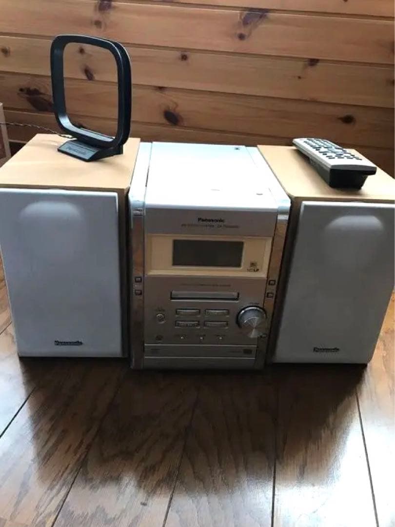 panasonic CD カセット　MDプレイヤー
