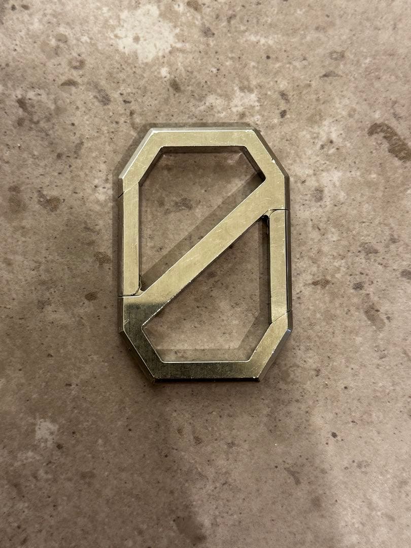 廃盤限定希少！エルメス・DELTA・キーリング・カラビナ