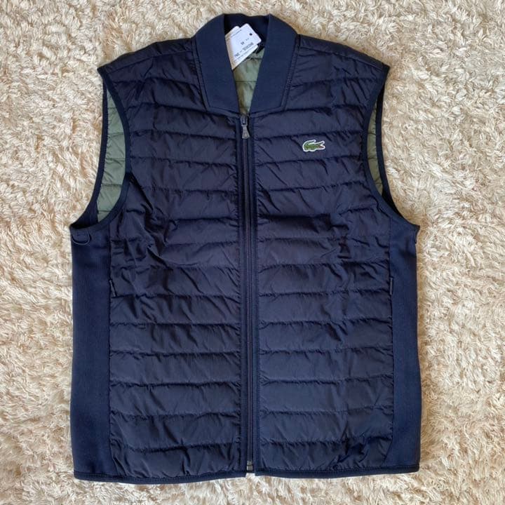 【Kanaさん専用】リブニットカラーダウンベスト