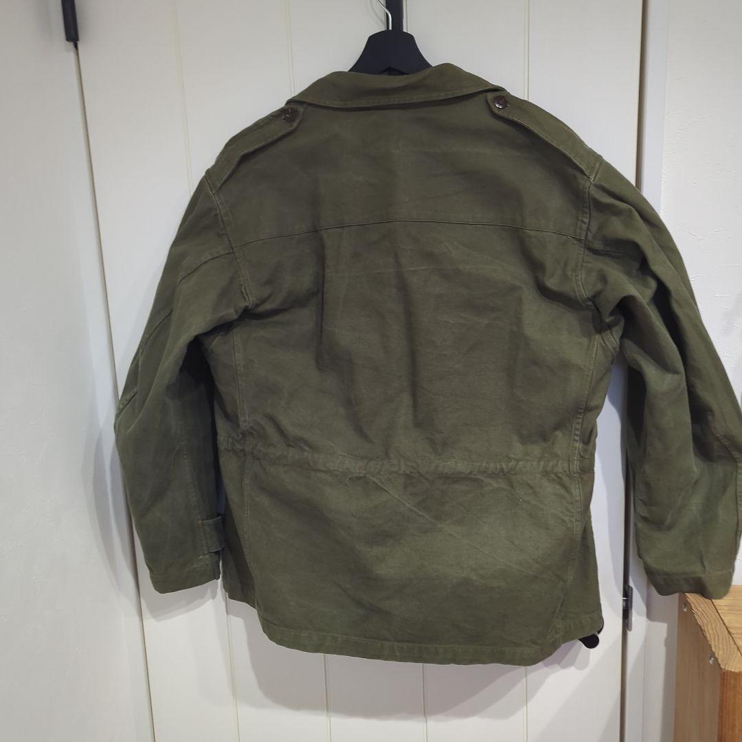 実物 USED フランス軍 M-47 フィールドジャケット 前期型 コットン製