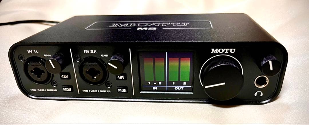 MOTU M2 オーディオインターフェース 動作確認済