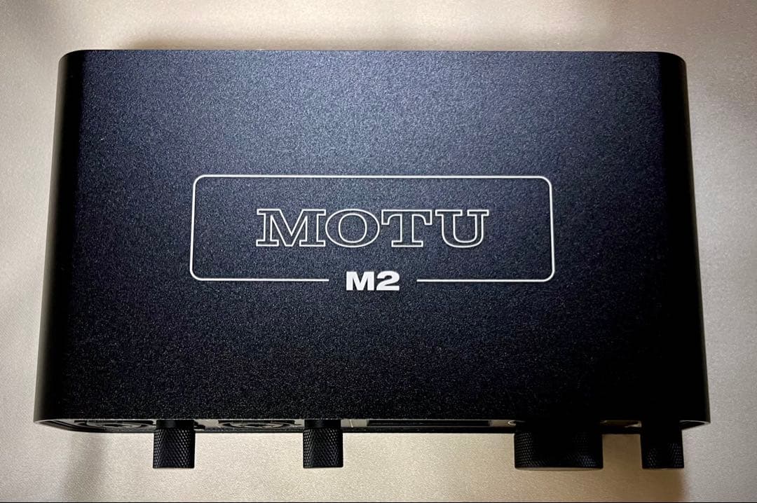 MOTU M2 オーディオインターフェース 動作確認済