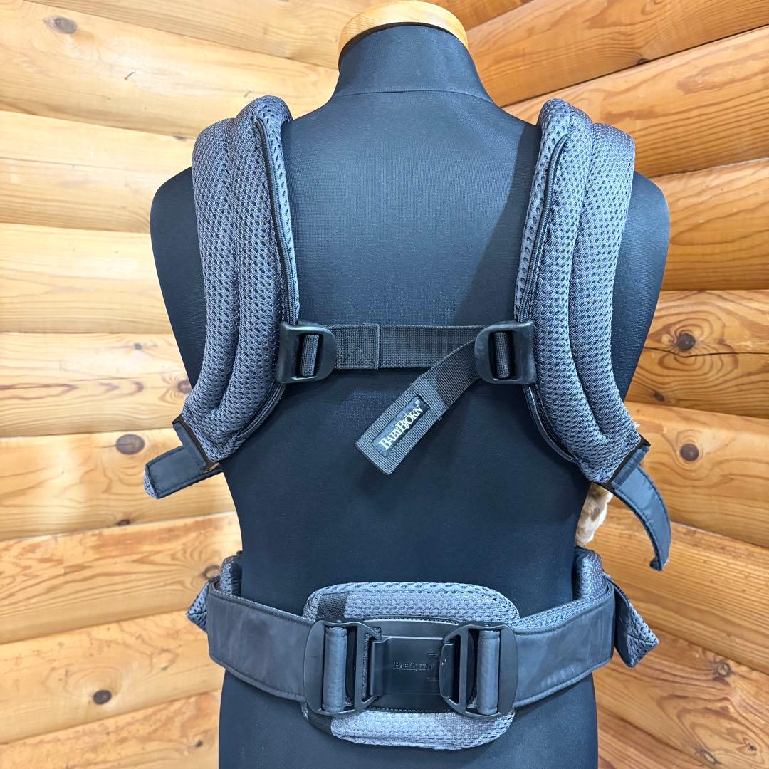 【美品】BABYBJÖRN HARMONY ハーモニー アンスラサイト 抱っこ紐