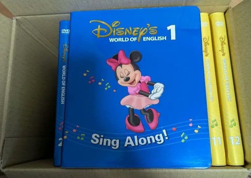 DWE シング・アロング　ディズニー　DVD 12枚セット