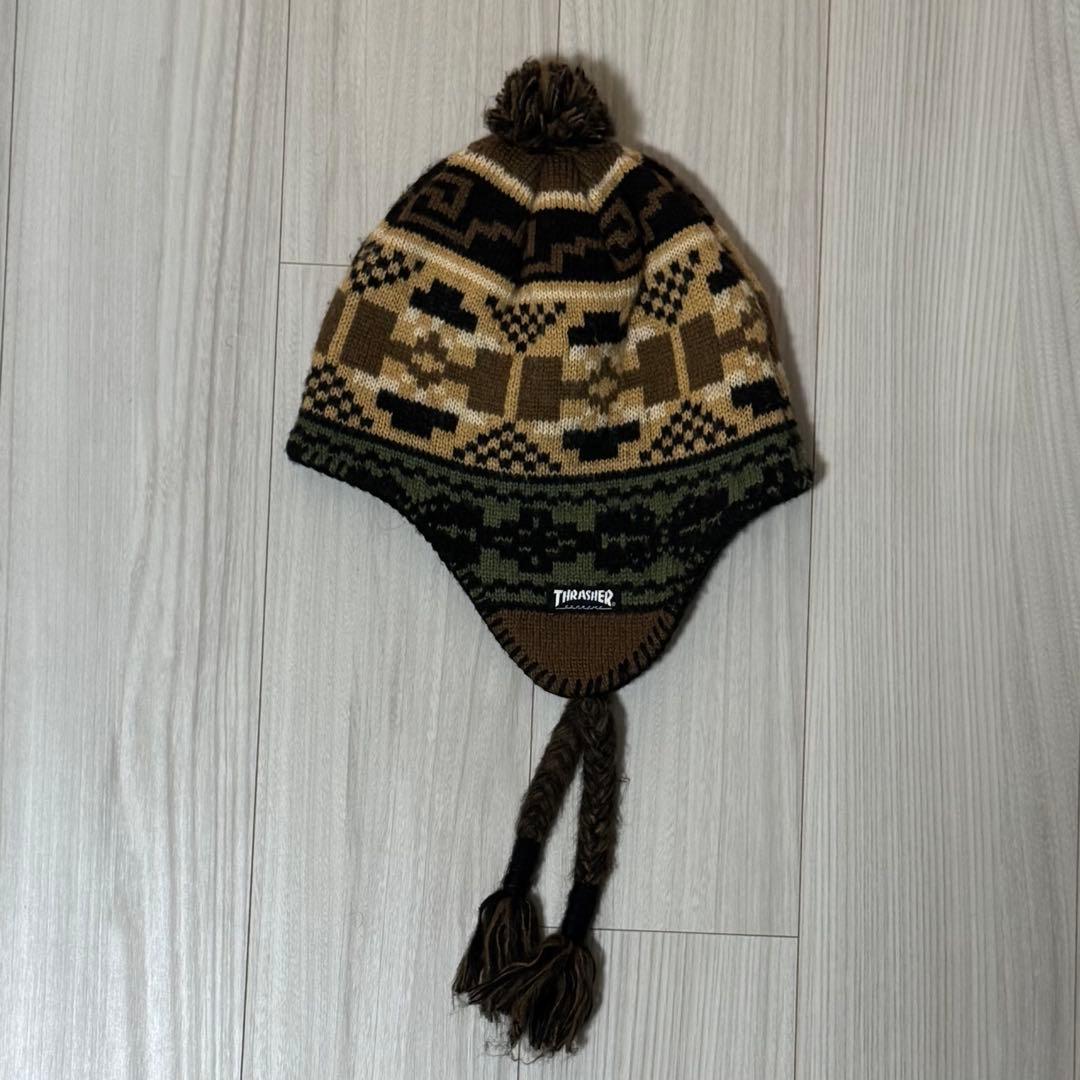 帽子 24AW Supreme THRASHER Earflap Beanie