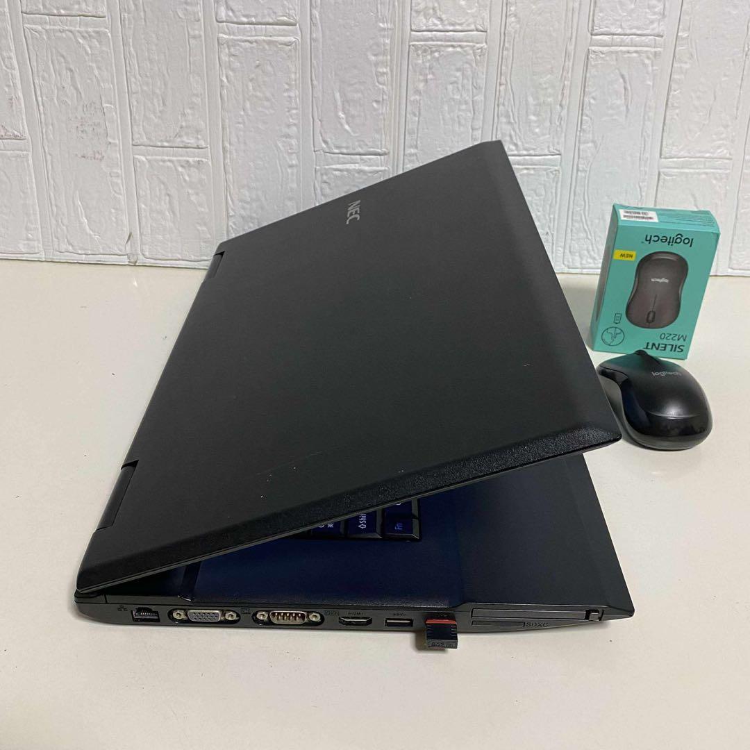 Windows11オフィス2024年　SSD NEC VersaproノートPC