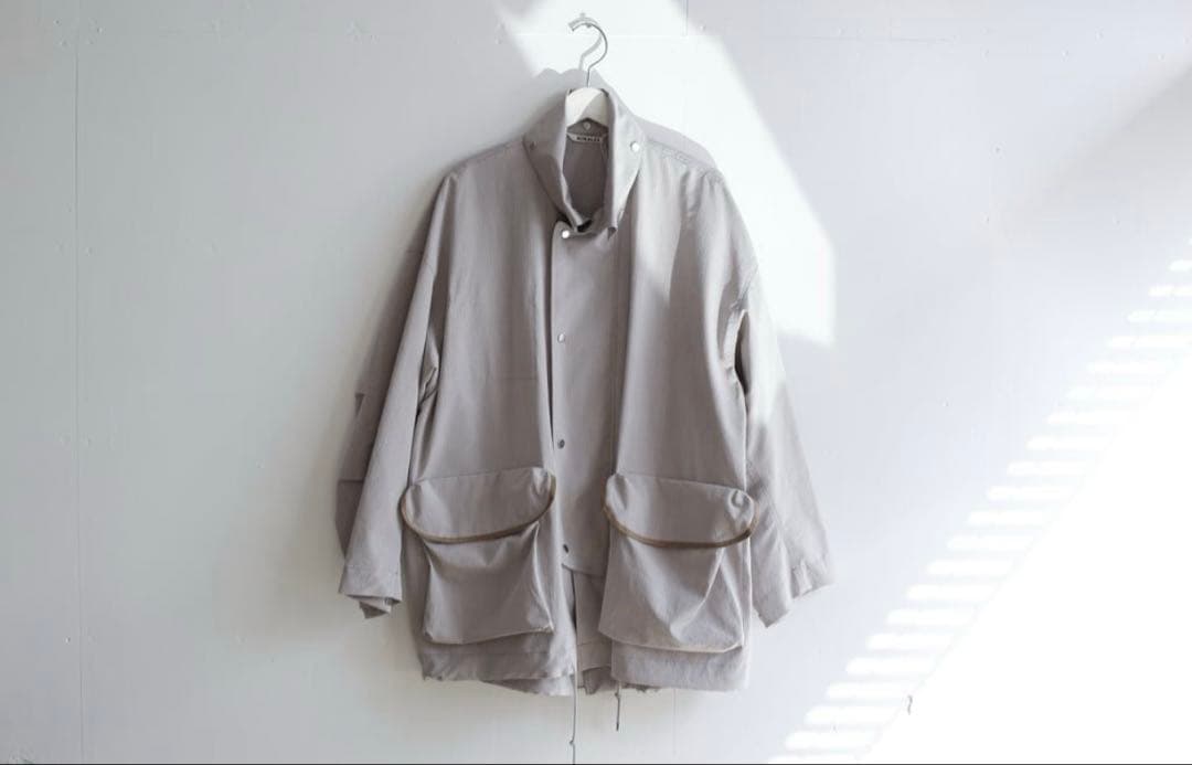 ジャケット・アウター AURALEE 21SS CHAMBRAY BIG FIELD BLOUSON