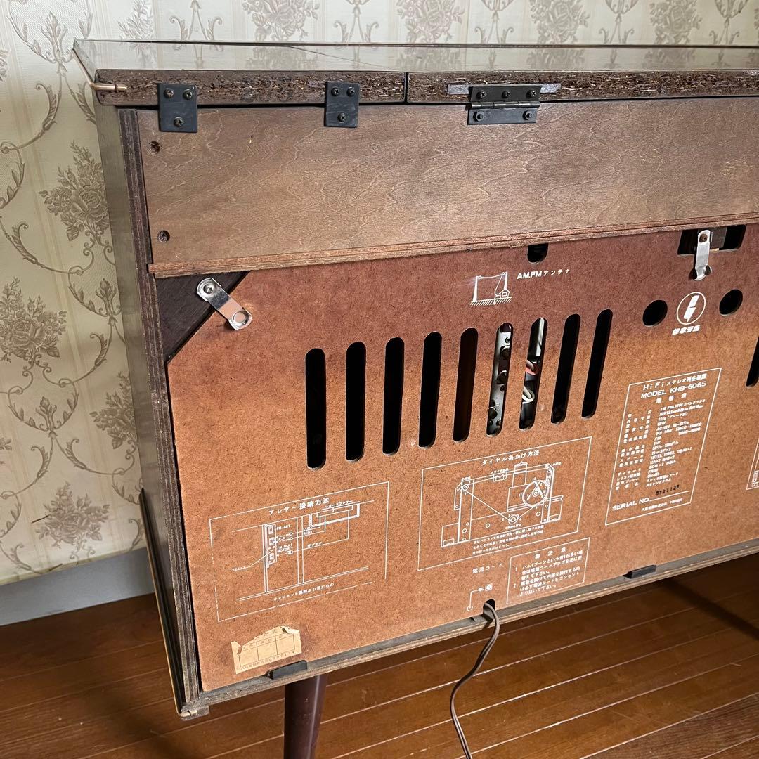 【アンティーク】ゼネラル HiFi ステレオ再生装置 KHB-606S 古道具