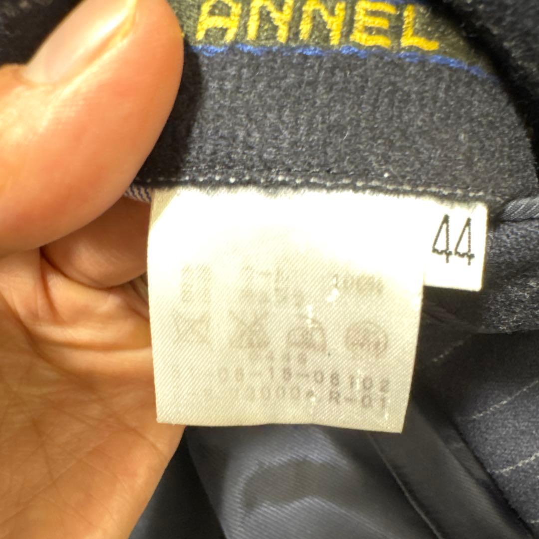 28 トゥモローランド　カノニコ　スーツ　ストライプ　44 厚手