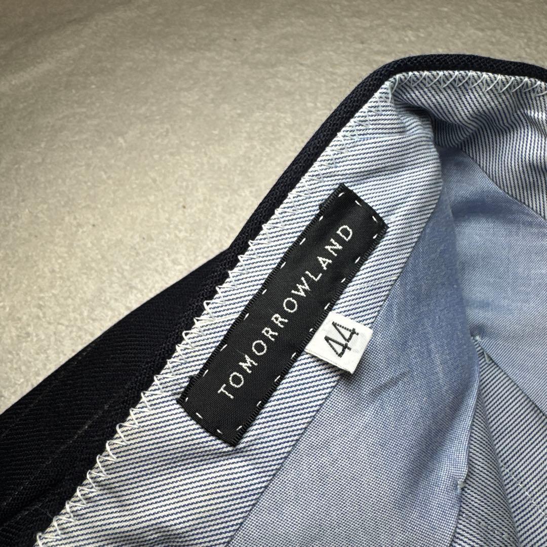 28 トゥモローランド　カノニコ　スーツ　ストライプ　44 厚手