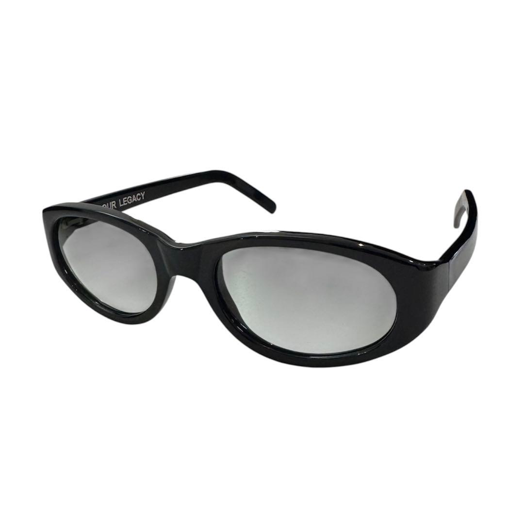 OUR LEGACY サングラス　M.UNWOUND サングラス 黒 オーバル