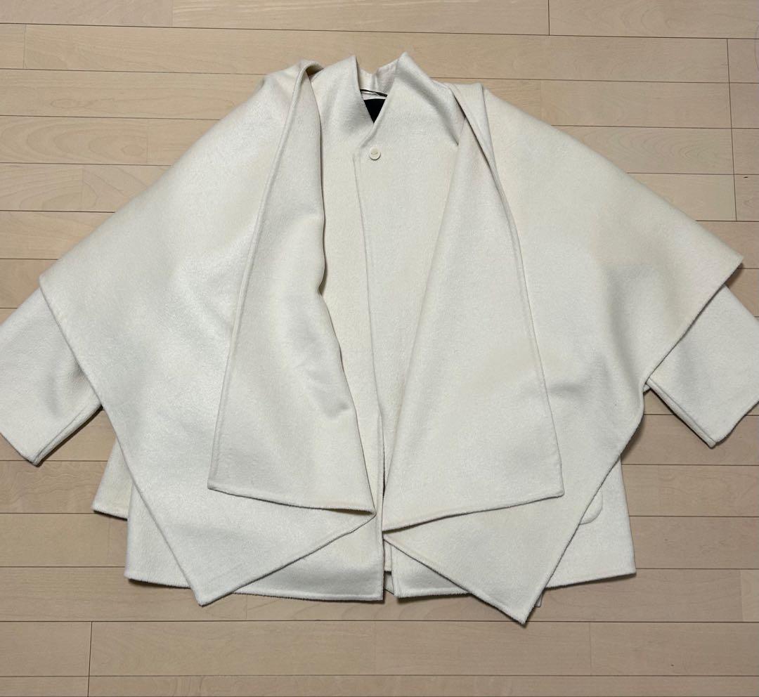 【ZARA】ZW COLLECTION ウールケープコート Sサイズ