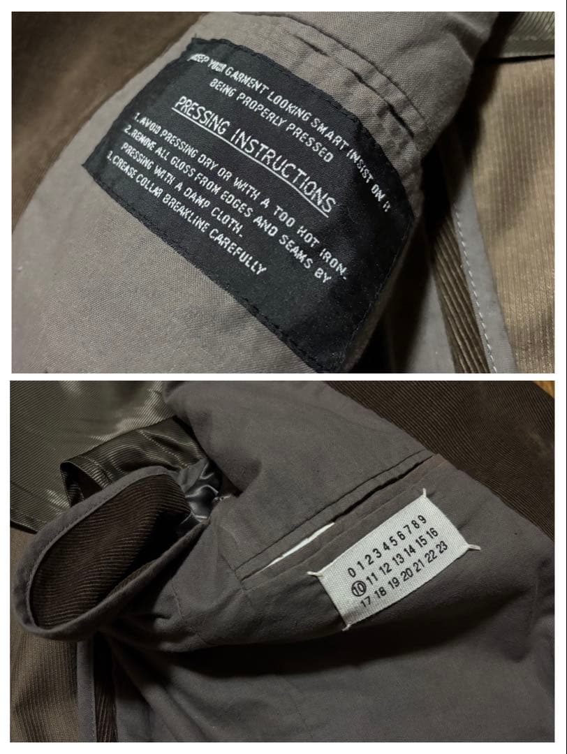 2002AW マルタン マルジェラ 本人期 コーデュロイジャケット 52