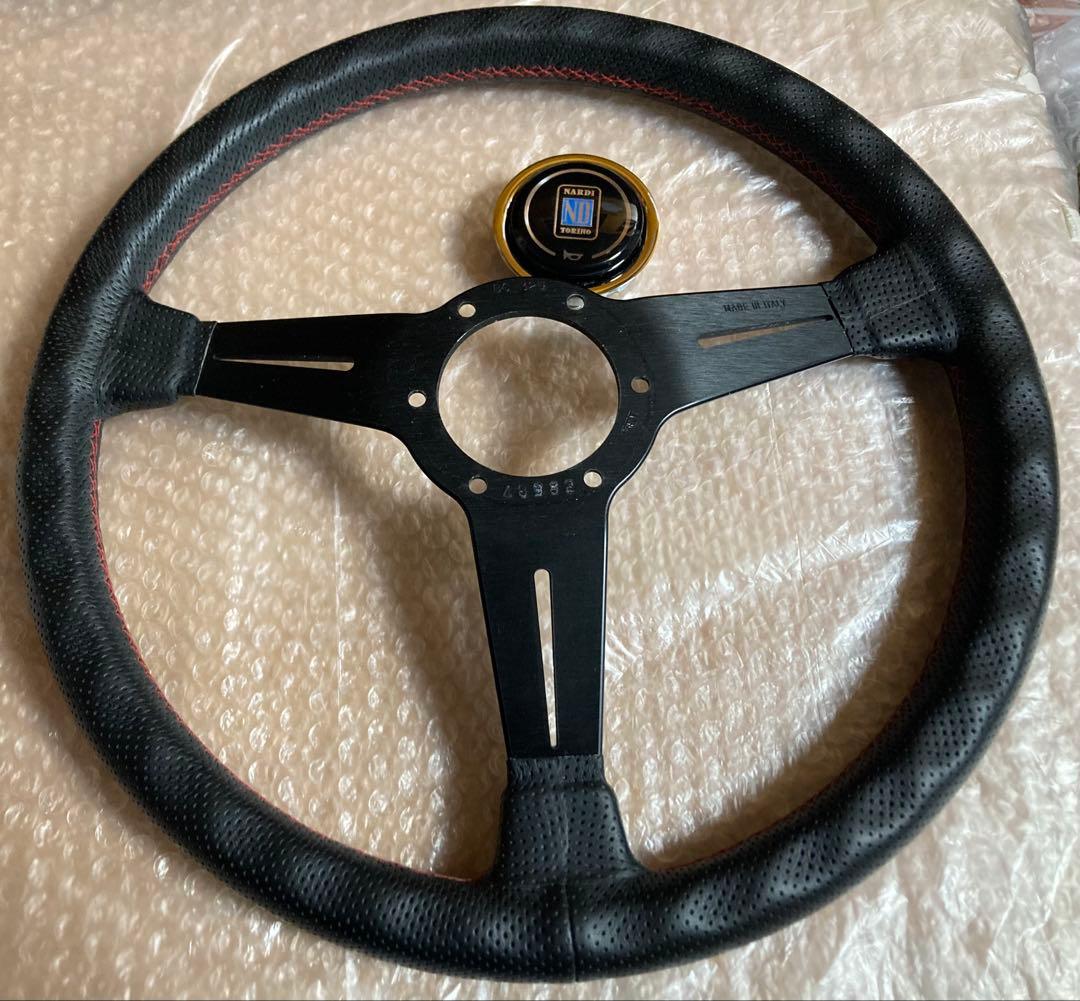 NARDI ナルディ　ステアリング　ホーン付き　ハンドル