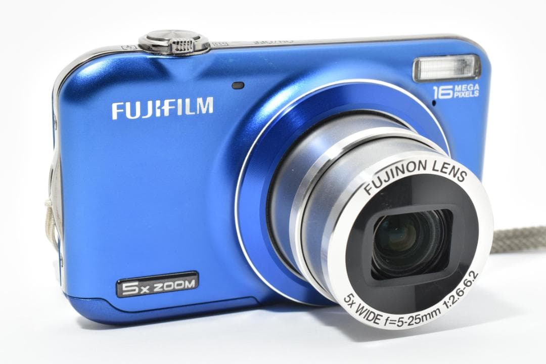 【美品】FUJIFILM FINEPIX JX400 ブルー　動作確認済