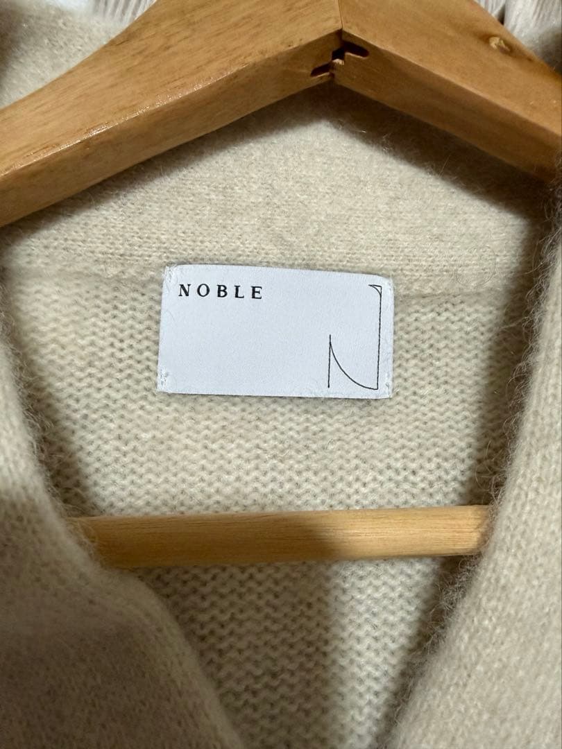 NOBLE YAK/ヤク ダブルボタンニットカーディガン
