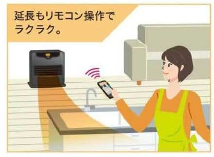 【新品 未使用 未開封】石油ファンヒーター（リモコン付）木造12畳