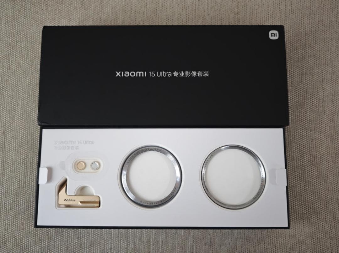 Xiaomi 15 Ultraフォトキット ホワイト 中国限定版