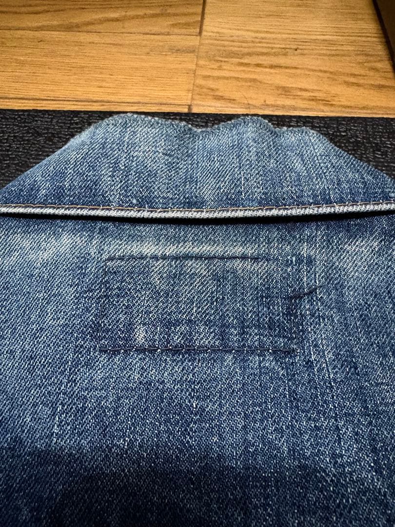 60s LEVI’S 70505 BIGE 色残り約7割 不均等V