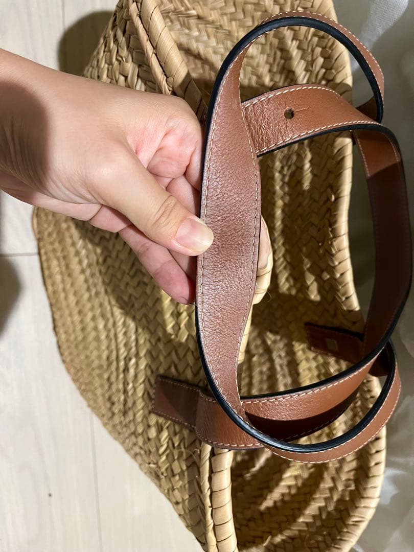 LOEWE バスケットバック　かごバッグ