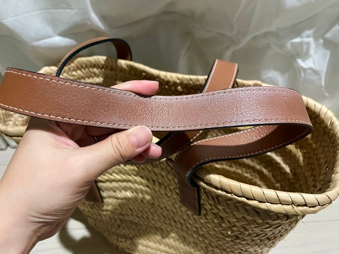 LOEWE バスケットバック　かごバッグ