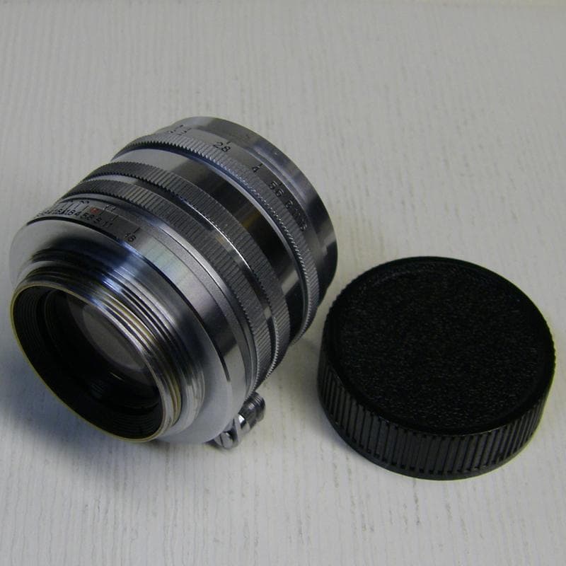 ライカＬマウント◎Ｃａｎｏｎ ５０／１．８ ＣＲ Ｗ／Ｈ