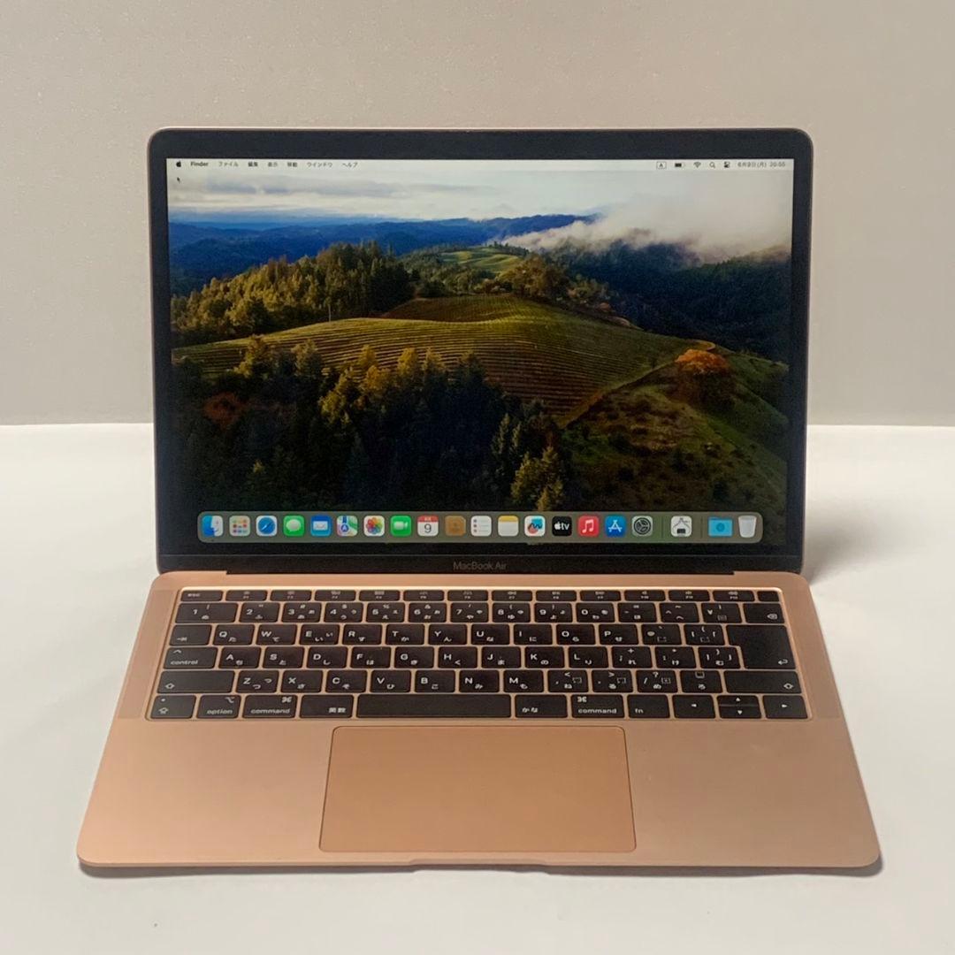 【美品】MacBook Air2018 充放電43回ローズゴールド パソコンPC
