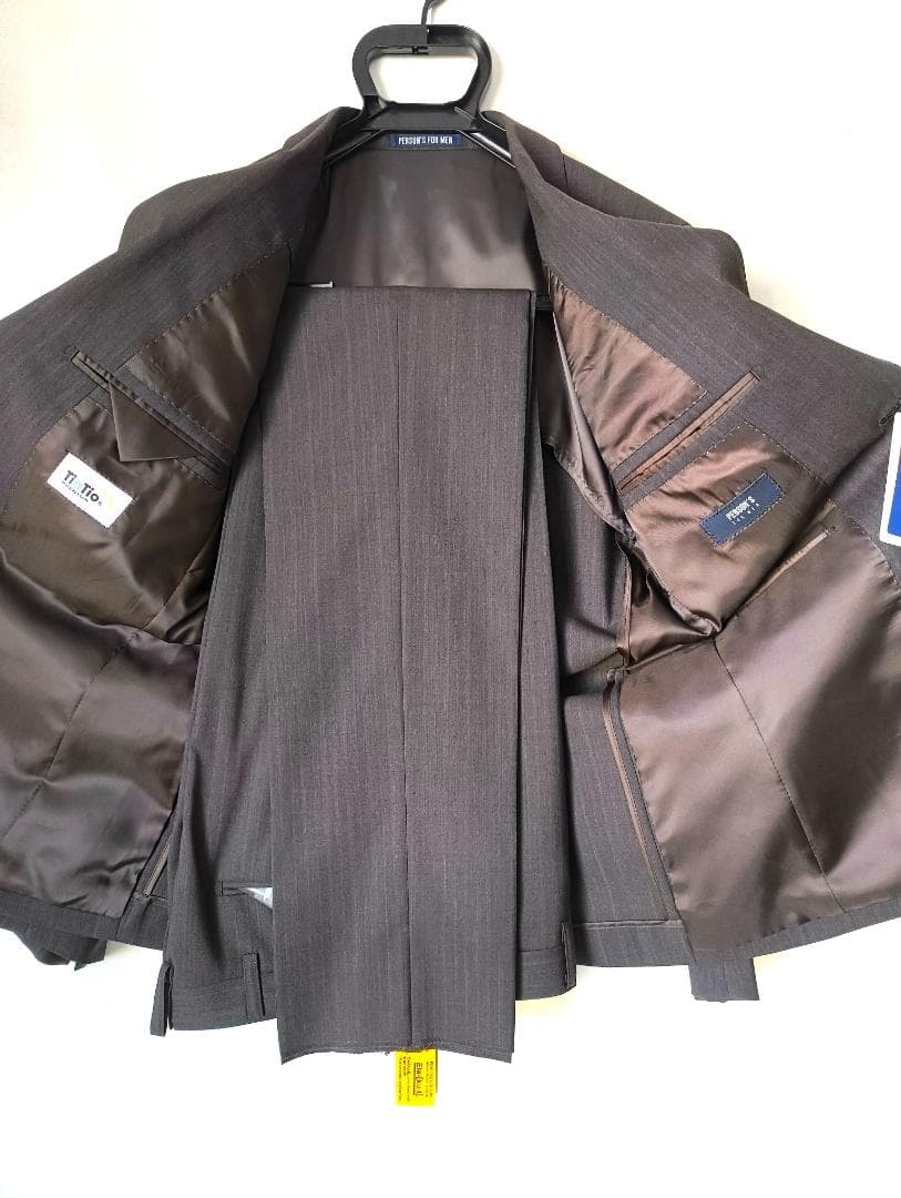 【定価4万】 新品 洋服の青山 PERSON'S メンズ スーツ YA4